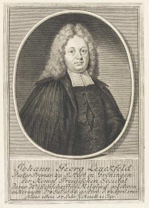 Bildnis des Johann Georg Leuckfeld