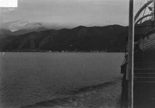 Bucht von Makri : Blick von einem Schiff aus auf die Bucht von Makri