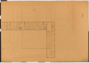 Reichsluftfahrtministerium, Berlin: Teilgrundriss V1-3/L1-3/Q1-2 1:100 (DG)