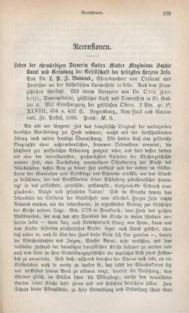 109-120 Rezensionen