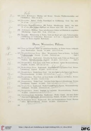 Dosen, Necessaires, Flakons (Nr. 228-292)