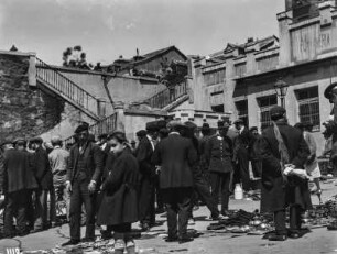 Auf dem El Rastro : Marktszene auf dem El Rastro