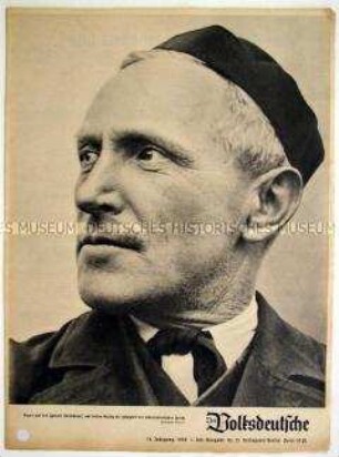 Halbmonatszeitschrift "Der Volksdeutsche" u.a. zur Sudetenfrage