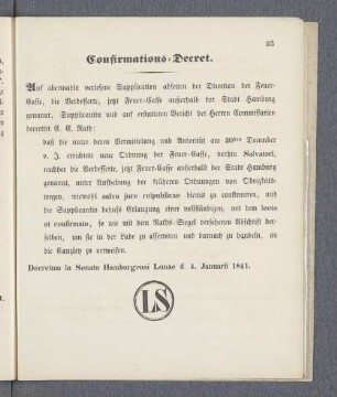 Confirmations-Decret.