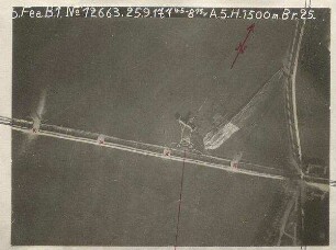 Flakbatterie westlich Riesenfeld (1500 m)