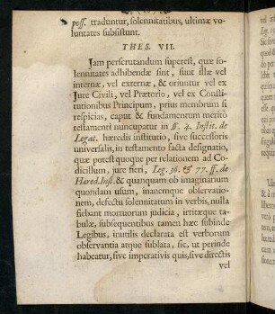 16-26, Thesis VII - XI