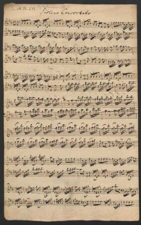 Violino concertato