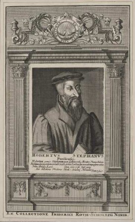 Bildnis des Robertvs Stephanvs