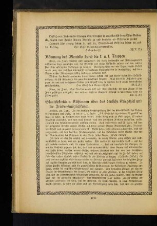Staatssekretär v. Kühlmann über das deutsche Kriegsziel und die Friedensmöglichkeiten.
