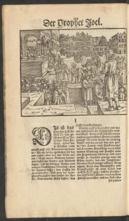 Der Prophet Joel.