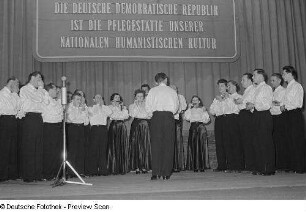 Auftritt eines Ensembles