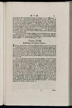 Tabula XVIII. Fortsetzung der runden Treppen.