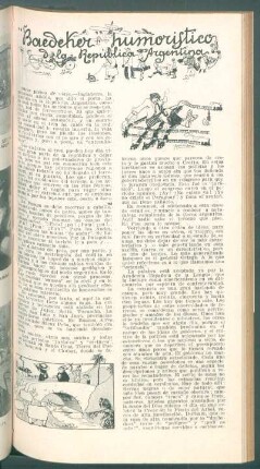 Baedeker humorístico de la República Argentina