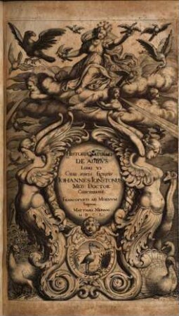Historiae Naturalis De Auibvs Libri VI : Cum aeneis figuris