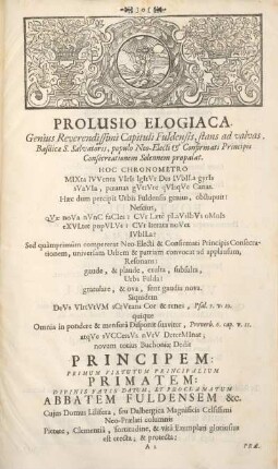Principiem: Primum virtutum principalium.