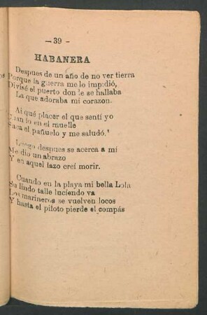 Habanera