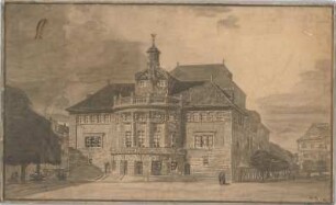 Fischer, Theodor; Heilbronn; Stadt-Theater - Perspektive