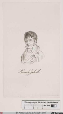 Bildnis (Johann) Heinrich (Daniel) Zschokke