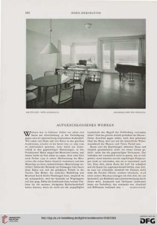 47: Aufgeschlossenes Wohnen