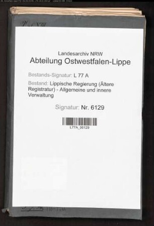 Taubstumme (Generalia), Bd. 13