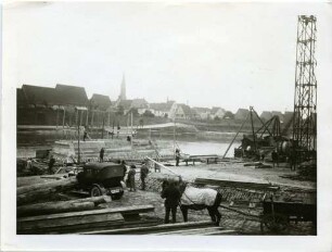 Brücke bei Seckenheim (Baustelle)