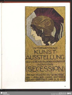 Internationale Kunstausstellung des Vereins bildender Künstler Münchens. (Secession)