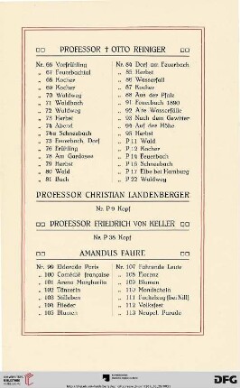 Professor Friedrich von Keller (Nr. P38)