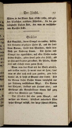 Gräser.