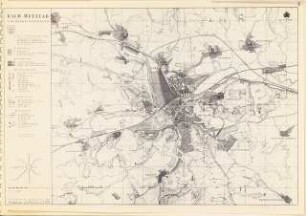 Denkschrift zum Flächennutzungsplan Wetzlar, April 1957: Flächennutzungsplan 1:10000