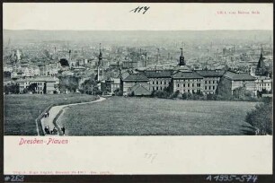 Dresden-Plauen, Blick vom Hohen Stein