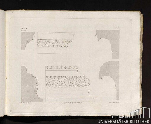 Pl. II. Grece. Cleusis. Dilettanti Londres. Supplement Adjonte partie III. Gravé par Ruga.