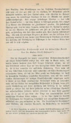 152-167 Das evangelische Kirchenrecht und die historische Kritik