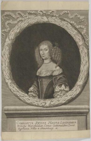 Bildnis der Charlotta Amalia, Königin von Dänemark