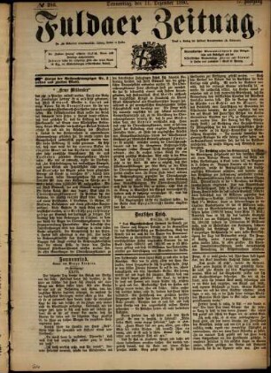 Ausgabe vom Donnerstag, den 11. Dezember 1890.