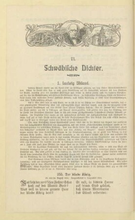 VI. Schwäbische Dichter