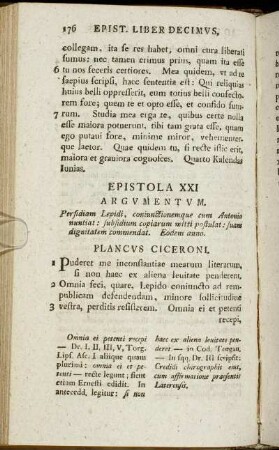 Epistola XXI - Epistola XXX