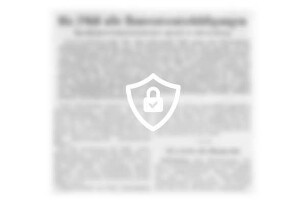 Bis 1960 alle Hausratsentschädigungen