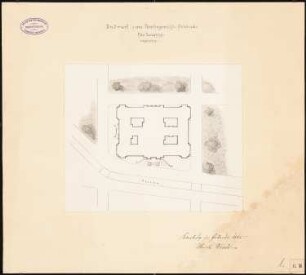 Reichsgericht, Leipzig: Lageplan