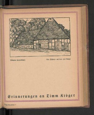 Erinnerungen an Timm Kröger