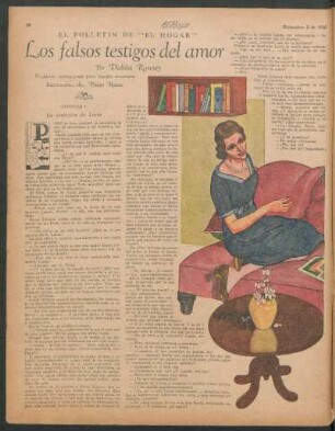 Los falsos testigos del amor : Traducido expresamente para nuestro semanario
