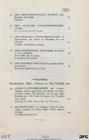 Antiquitäten (Nr. 64-203)