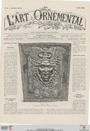 Nr. 69 (24 Mai 1884)