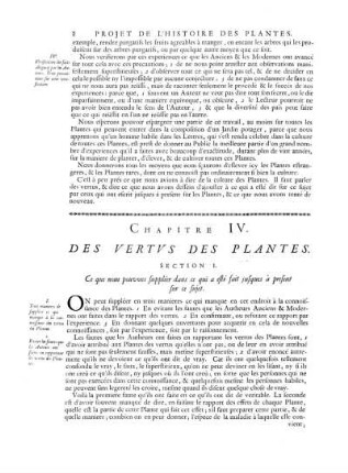Chapitre IV. Des Vertus des Plantes