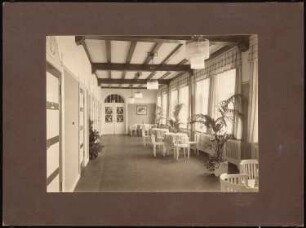 Hospitalbau für die Rudolf-Hoenesche-Stiftung, Berlin-Westend: Innenansicht