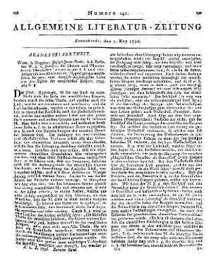 Plenk, J. J.: Hygrologie des menschlichen Körpers oder chemisch-phisiologische Lehre von den Säften des menschlichen Körpers. Wien: Wappler 1795