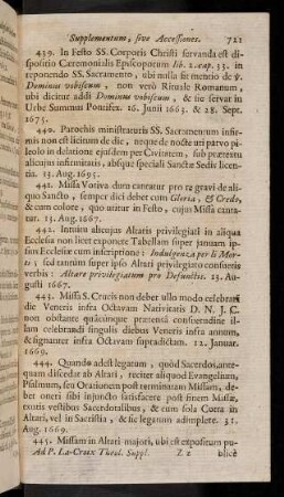 721-727, 439. In Festo SS. Corporis Christi ...