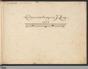 a: Liedersammlung - Cod.mus.II.fol.53,a