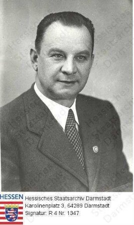 Klostermann, Alfred (1900-1945) / Porträt, Brustbild