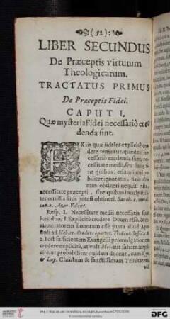 Liber secundus
