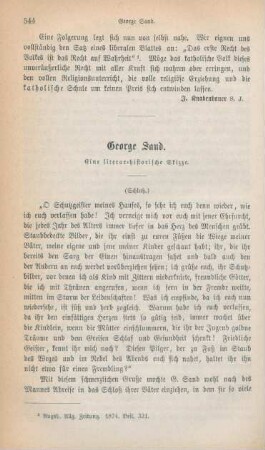 544-562 George Sand eine literar-historische Studie (Schluß)